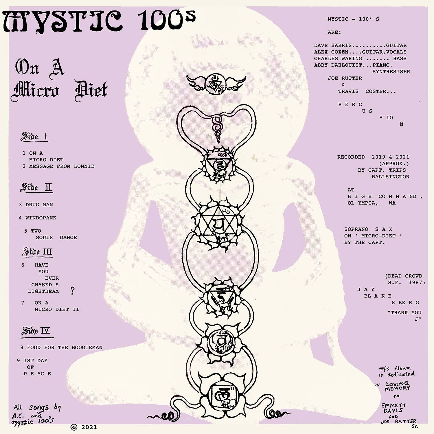 Fantastique HQ › Mystic 100s - On A Micro Diet 2xLP